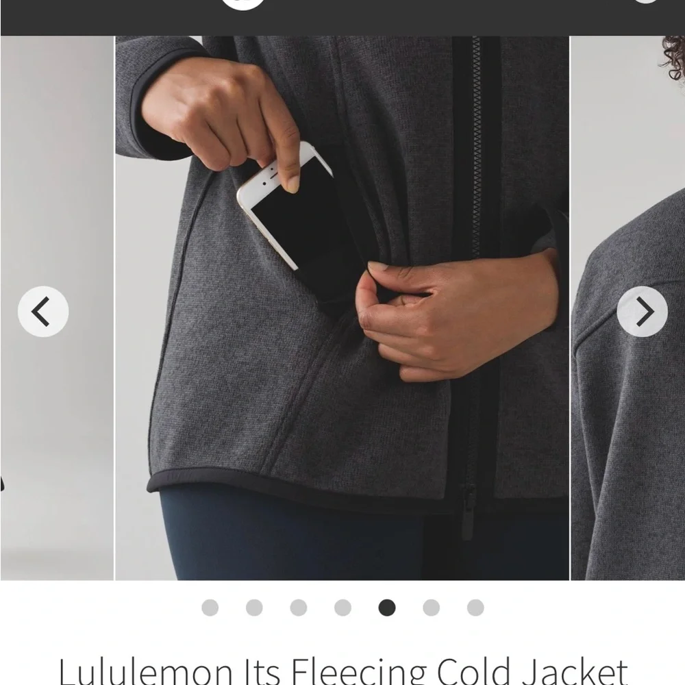 Lululemon Its Fleecing Cold Jacket - Picture 4 of 5